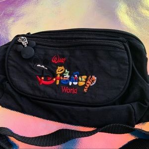 VTG 90s Walt Disney World Embroidered Fanny Pack